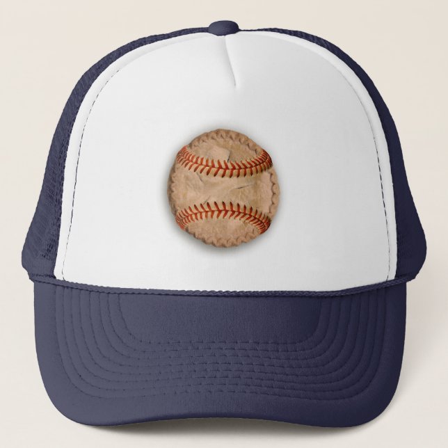 Baseball Apple Pie Trucker Hat (Front)