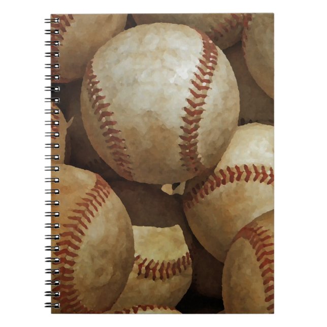 Baseball Art Notebook (Front)