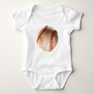 Baseball Artwork Baby Bodysuit