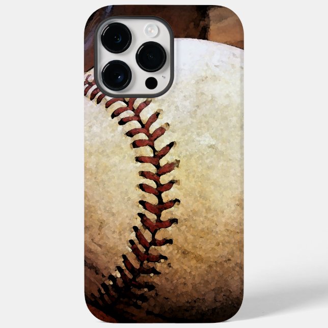 Baseball Artwork Case-Mate iPhone Case (Back)
