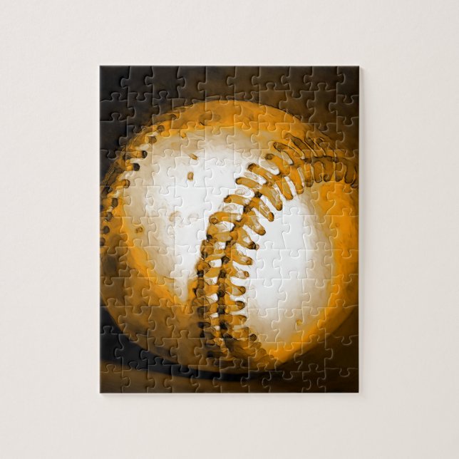 Baseball Artwork Jigsaw Puzzle (Vertical)