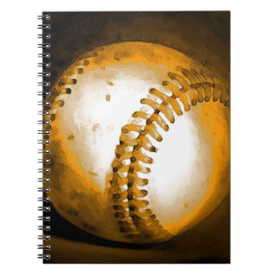 Baseball Artwork Notebook