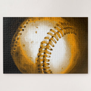 Baseball Artwork - Popular Sports Jigsaw Puzzle