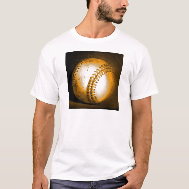 Baseball Artwork T-Shirt (Front)