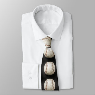 Baseball Artwork Tie