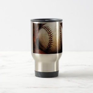 Baseball Artwork Travel Mug