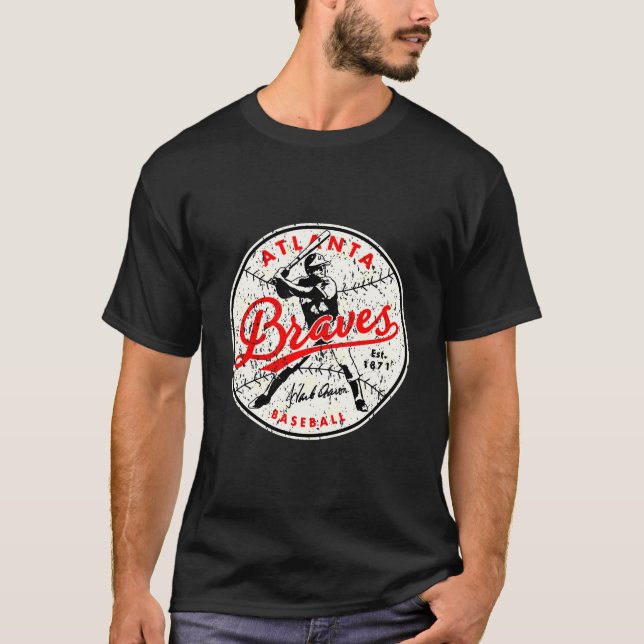 Baseball Atlanta Bravesss Vintage T-Shirt (Front)