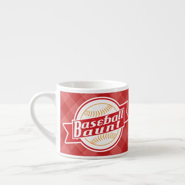 Baseball Aunt Cup Mug (Left)