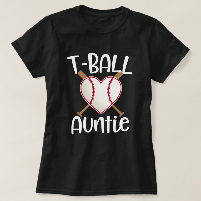Baseball Aunt Gift Thats my Nephew out There T-Shirt (Design Front)