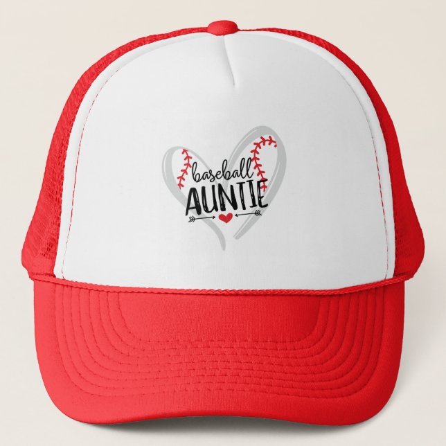 Baseball Aunt Hat (Front)