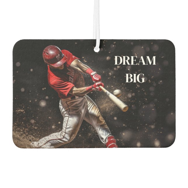Baseball Auto Air Freshener (Front)