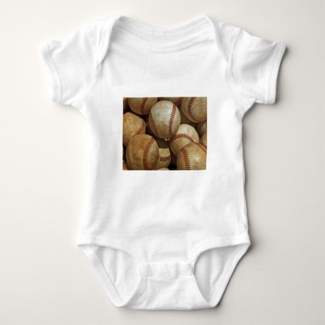 Baseball Baby Bodysuit (Front)