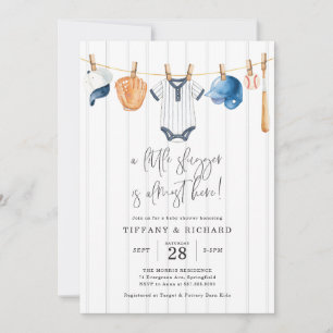 Baseball Baby Shower Invitation