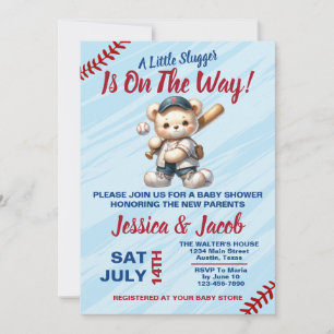 Baseball Baby Shower Invitation