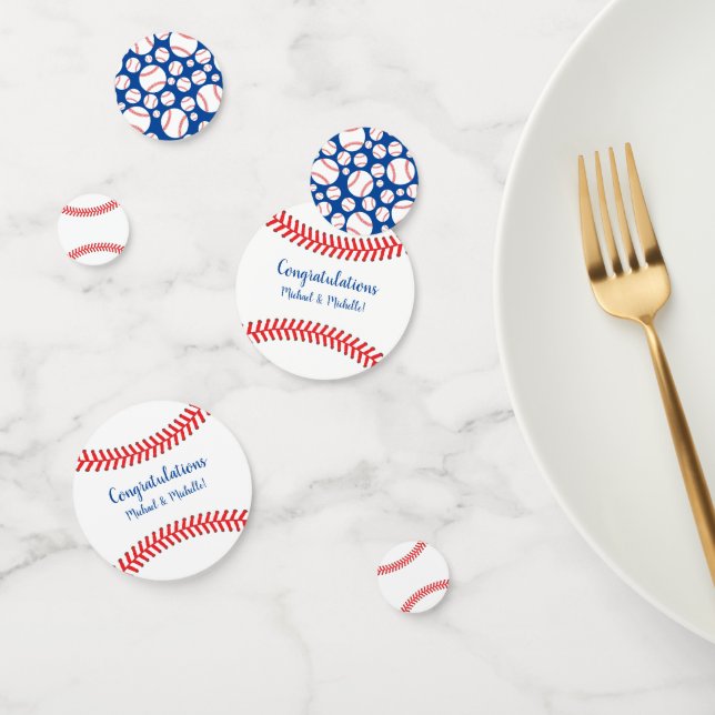 Baseball Baby Shower Little Slugger Confetti (Group)