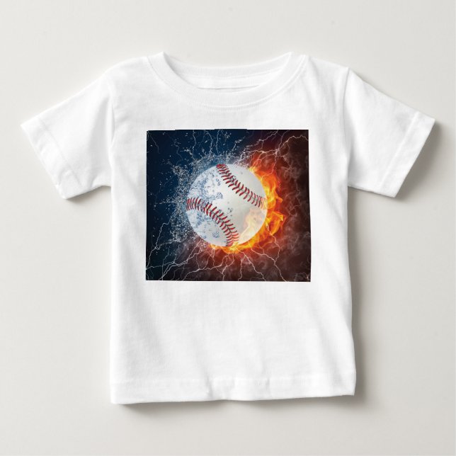 Baseball ball baby T-Shirt (Front)