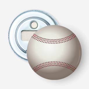 Baseball (ball) bottle opener