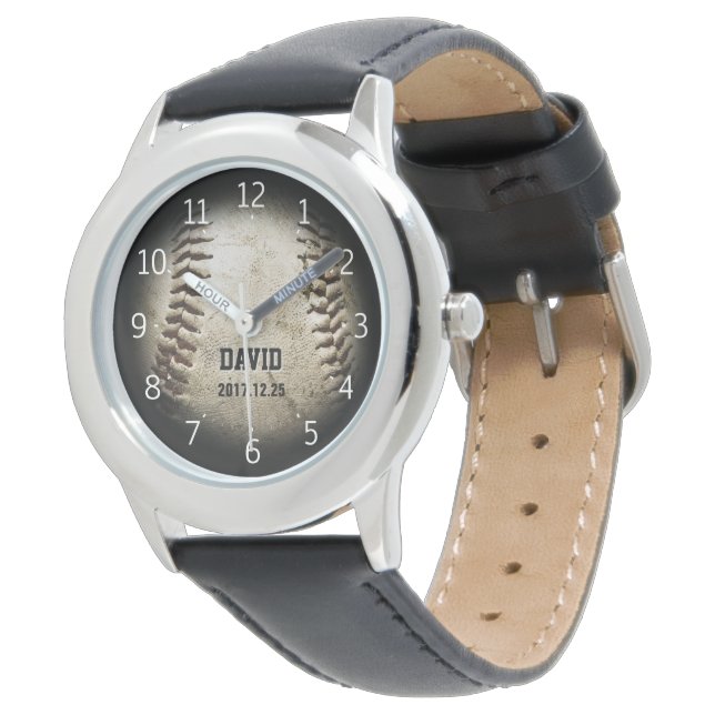 Baseball Ball | Cool Gifts Watch (Angled)