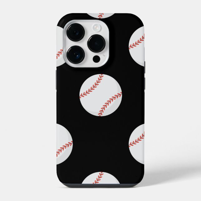 Baseball Ball iPhone Case (Back)