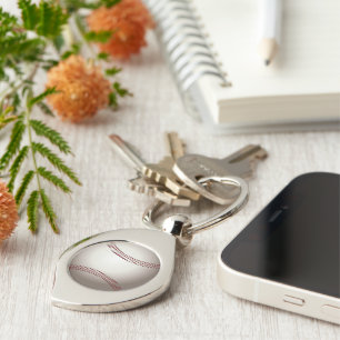 Baseball (ball) key ring
