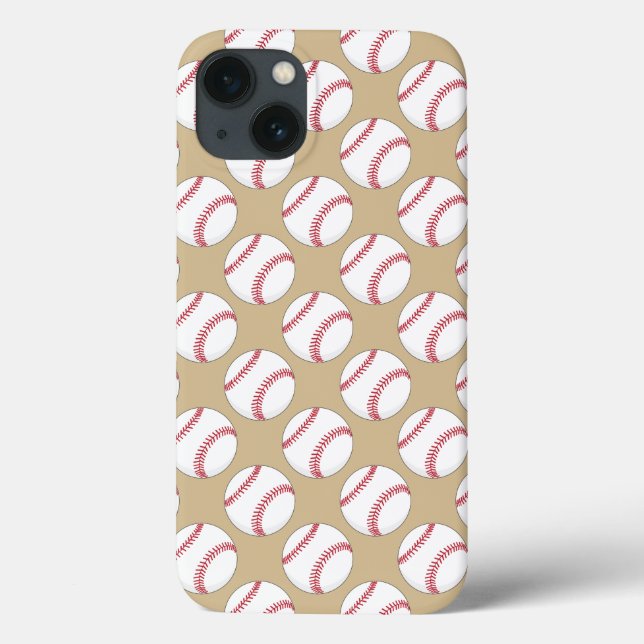 Baseball Ball Pattern Case-Mate iPhone Case (Back)