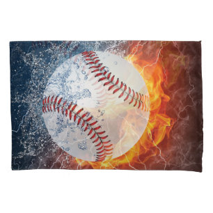 Baseball ball pillowcase