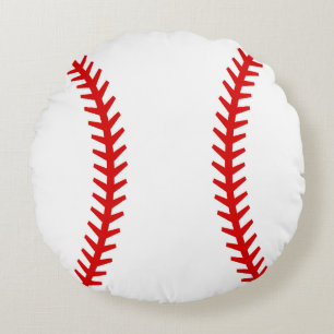 Baseball Ball Round Cushion