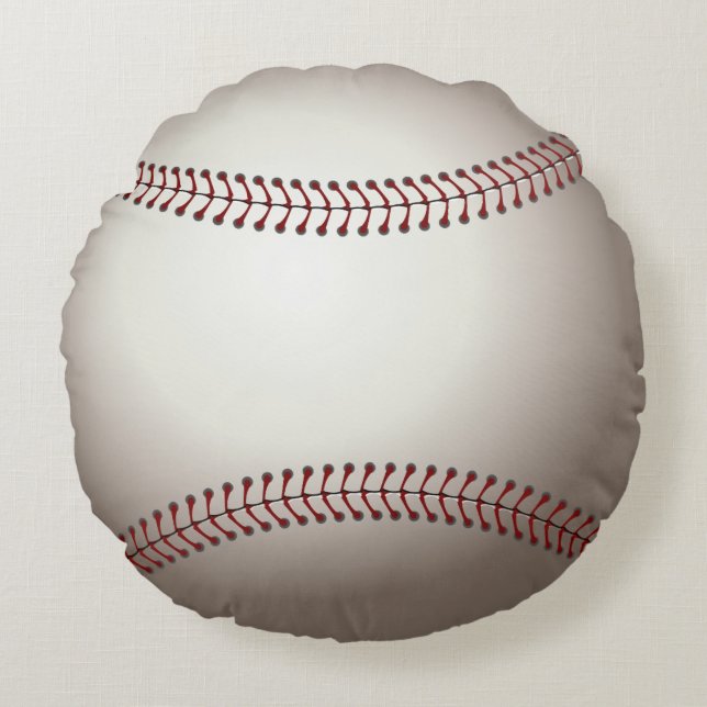 Baseball (ball) round cushion (Front)