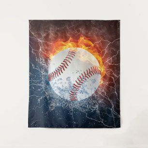 Baseball ball tapestry