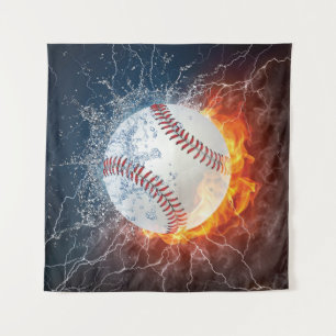 Baseball ball tapestry