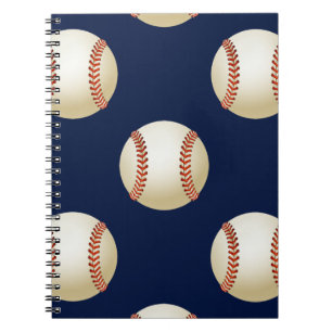 Baseball Balls Sports Pattern Notebook