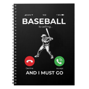 Baseball Baseball Player Pitcher Catcher Baseman Notebook
