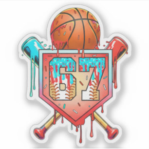 Baseball Basketball Jersey Number 67 Drip Sports