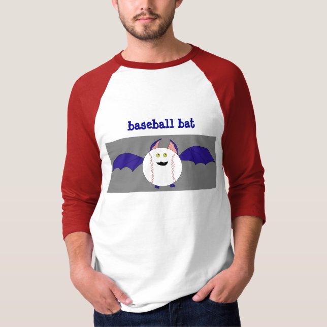 Baseball Bat apparel T-Shirt (Front)