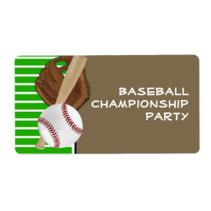 Baseball Bat Sports Boys Birthday Party Theme