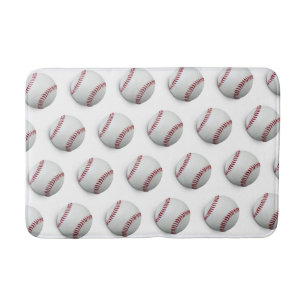 Baseball bath mat
