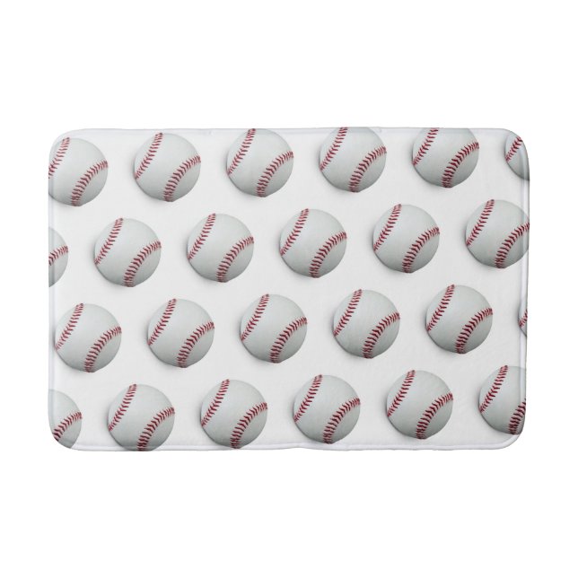 Baseball bath mat (Front)