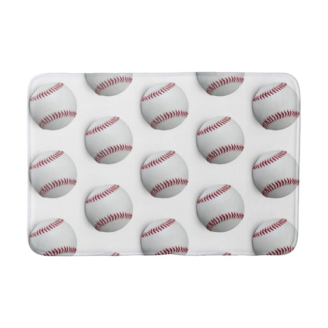 Baseball bath mat (Front)