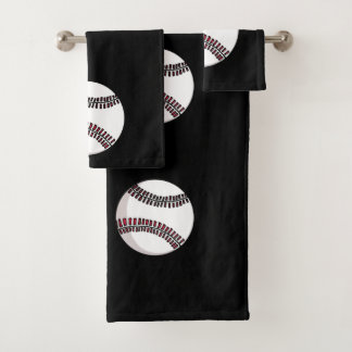 Baseball Bathroom Bath Towel set.