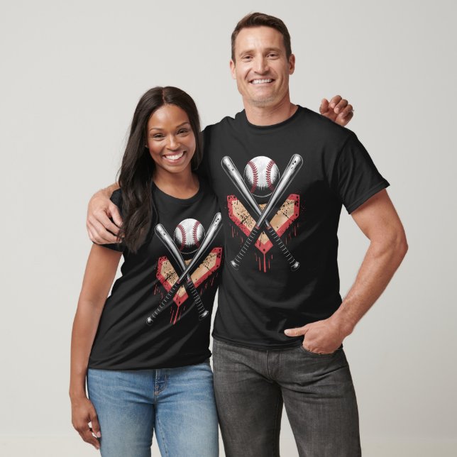 Baseball Bats and Ball Graphic Tee (Unisex)