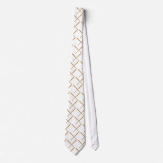 baseball bats crossed tie