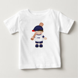 Baseball Batter Boy Sports Athletics Games Baby T-Shirt