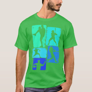 Baseball Batter Kids Boys Youth Men T-Shirt