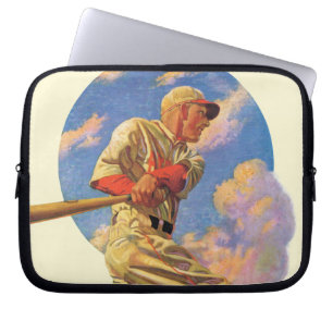 Baseball Batter Laptop Sleeve