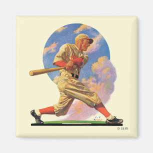Baseball Batter Magnet
