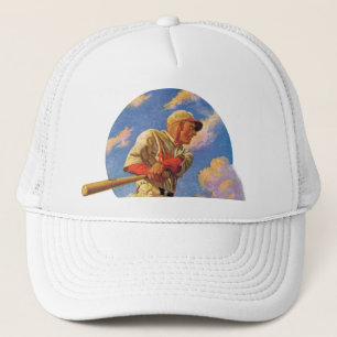 Baseball Batter Trucker Hat