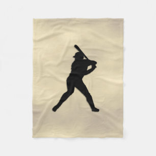 Baseball Batter Up Fleece Blanket