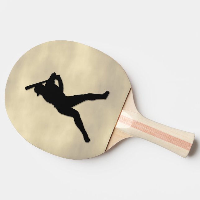 Baseball Batter Up Ping Pong Paddle (Side)