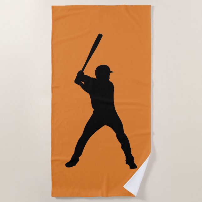 Baseball Beach Towel (Front)