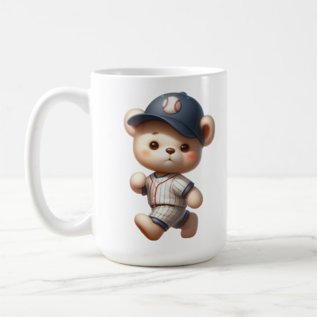 Baseball Bears 1 Coffee Mug (Left)